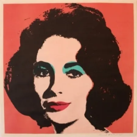 石版画 Warhol - Liz 7 by Andy Warhol 