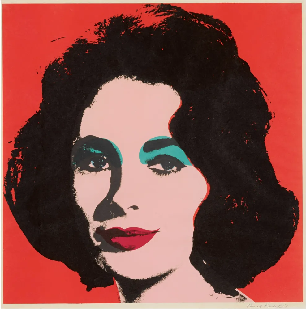 丝网印刷 Warhol - Liz Taylor 7