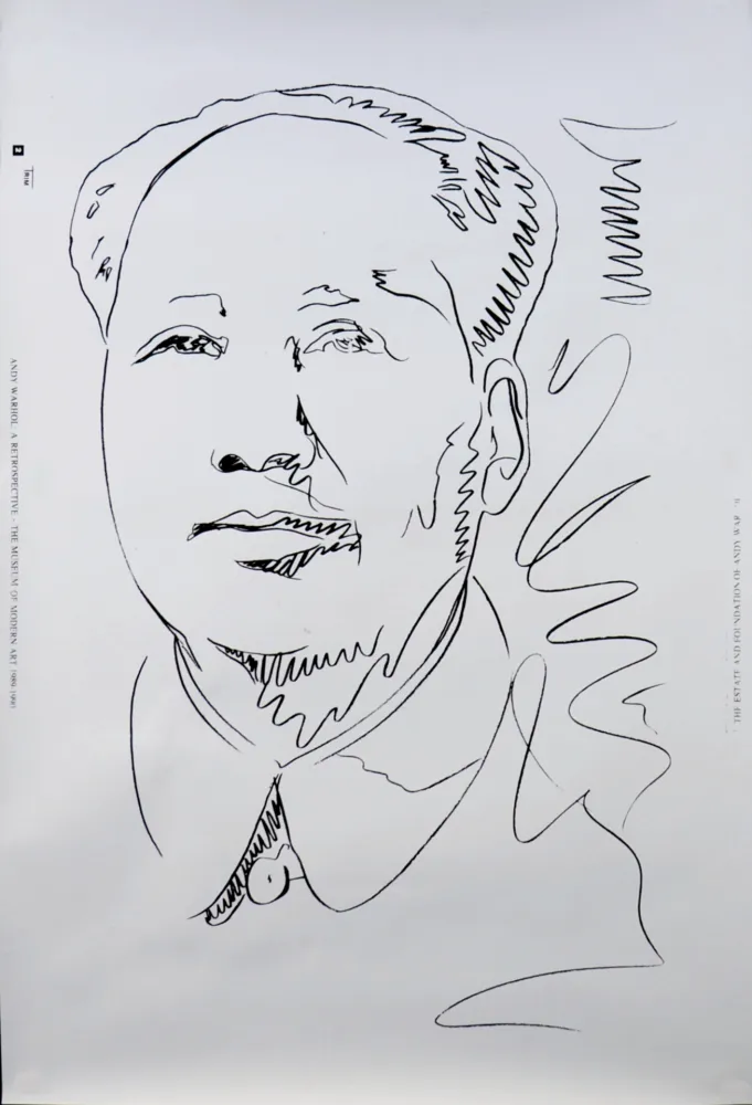 丝网印刷 Warhol - Mao, 1989-1990 - Very scarce!