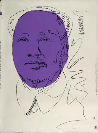 丝网印刷 Warhol - Mao, 1989 - Very large!