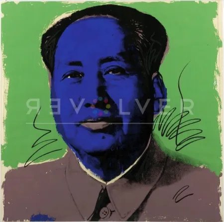 丝网印刷 Warhol - Mao 90