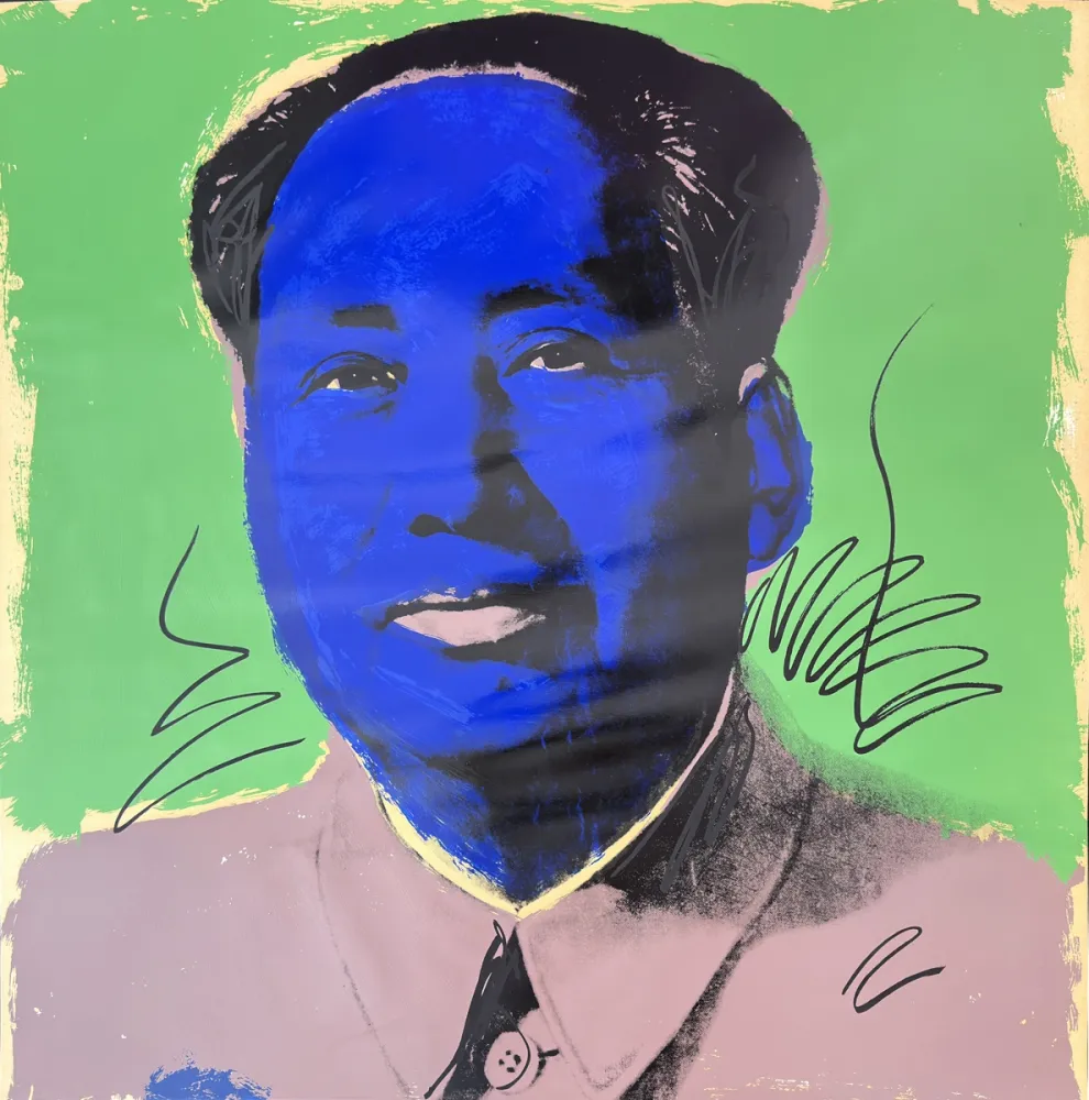 丝网印刷 Warhol - Mao 90