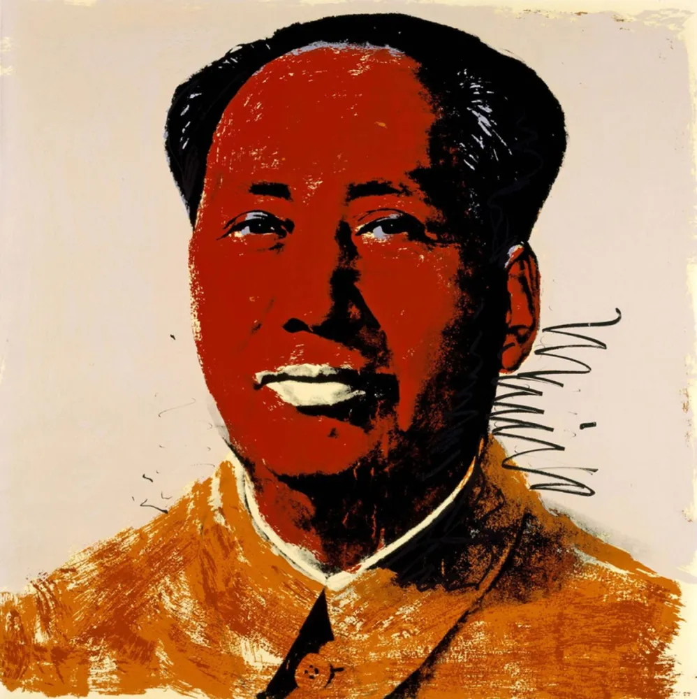 丝网印刷 Warhol - Mao 96