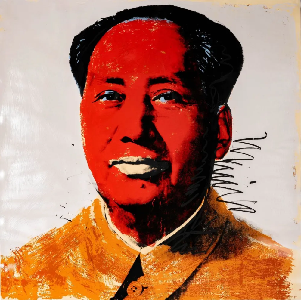 丝网印刷 Warhol - Mao 96