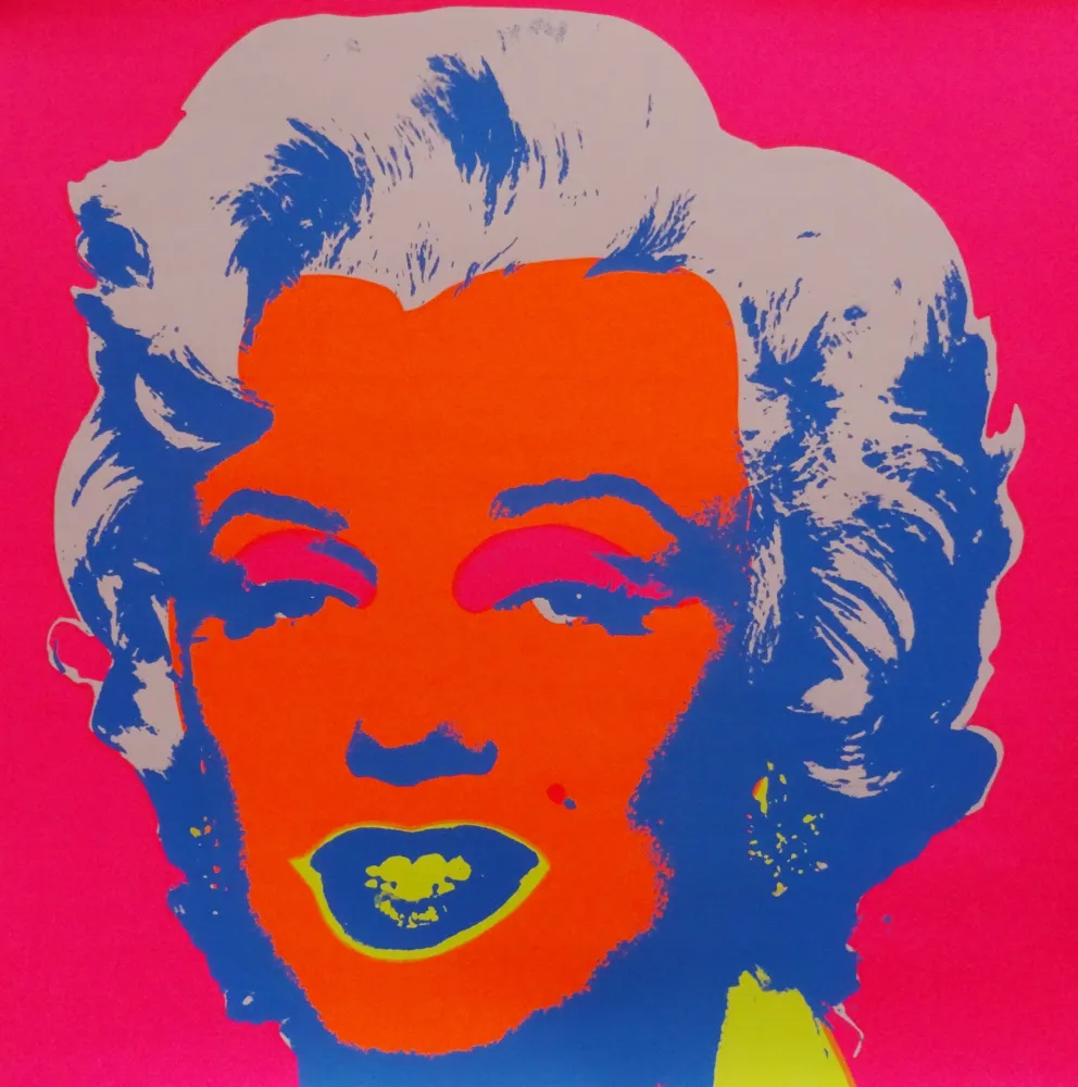 丝网印刷 Warhol - Marilyn