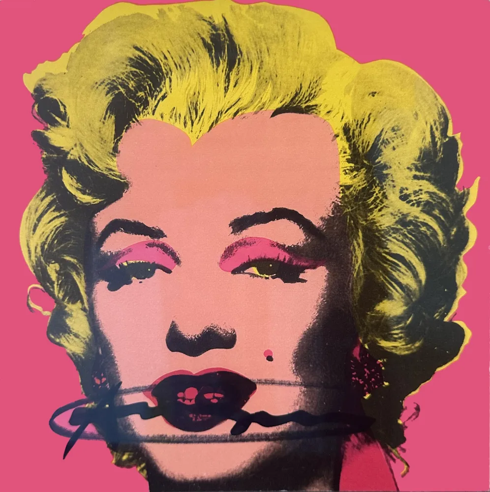 丝网印刷 Warhol - Marilyn Invitation 7