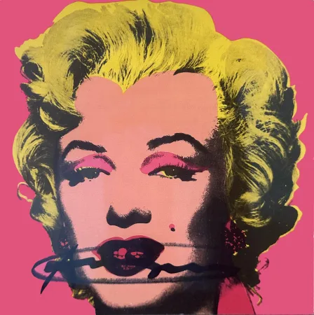 丝网印刷 Warhol - Marilyn Invitation 7