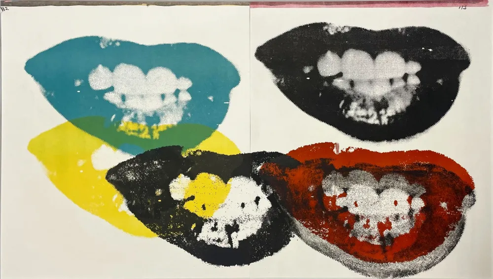 丝网印刷 Warhol - Marilyn Monroe I Love Your Kiss Forever Forever (FS II.5)