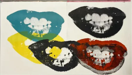 丝网印刷 Warhol - Marilyn Monroe I Love Your Kiss Forever Forever (FS II.5)