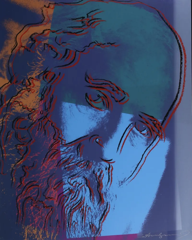 丝网印刷 Warhol - Martin Buber (FS II.228)