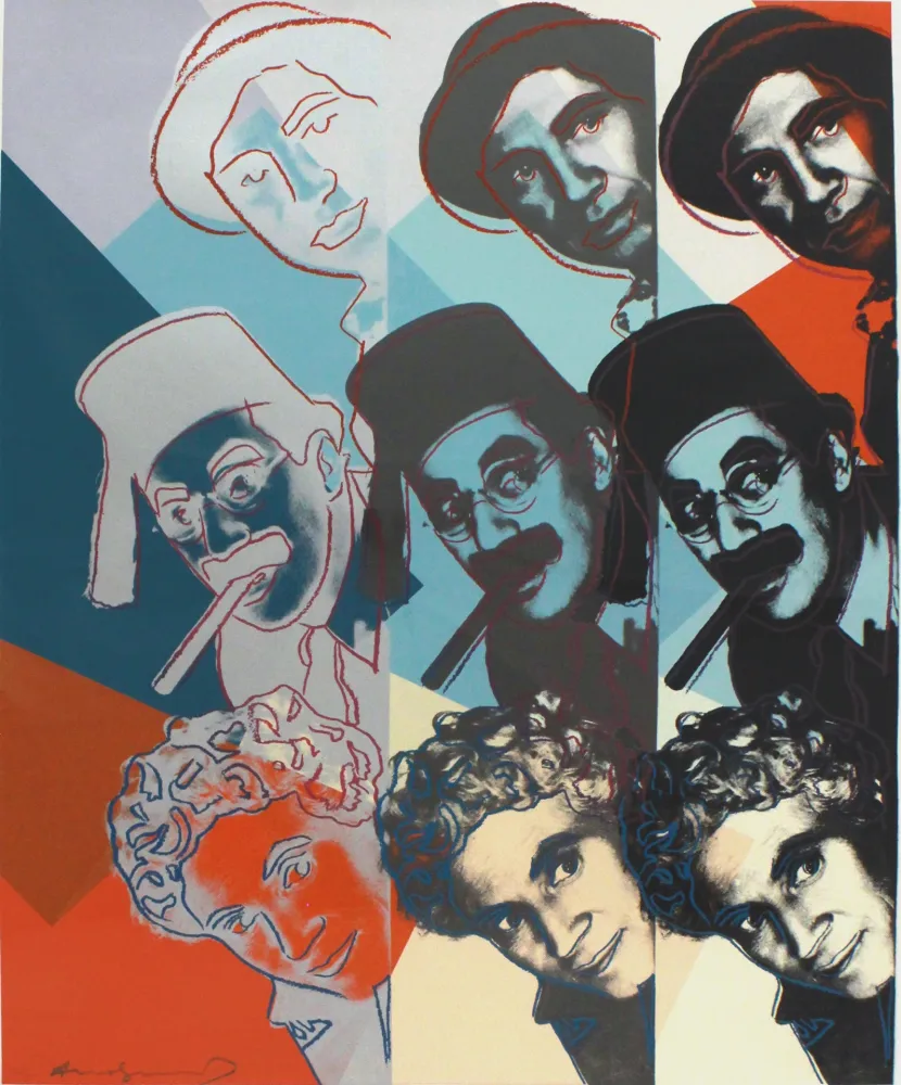 丝网印刷 Warhol - Marx Brothers (FS II.232)