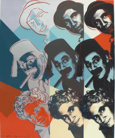丝网印刷 Warhol - Marx Brothers (FS II.232)