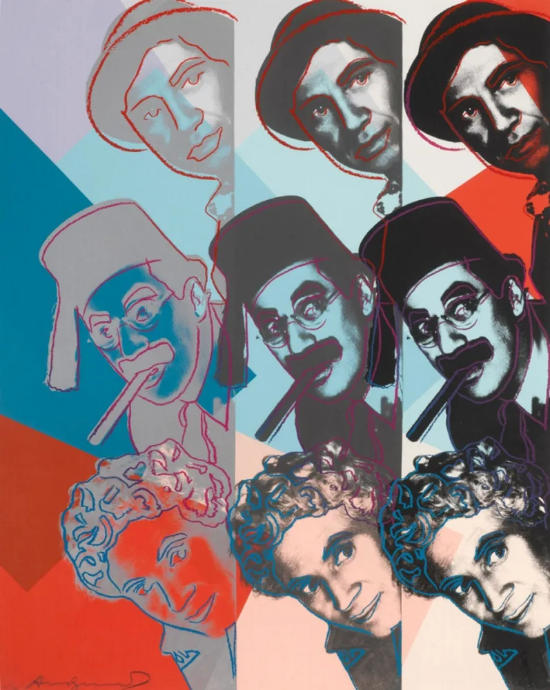 丝网印刷 Warhol - Marx Brothers (FS II.232)