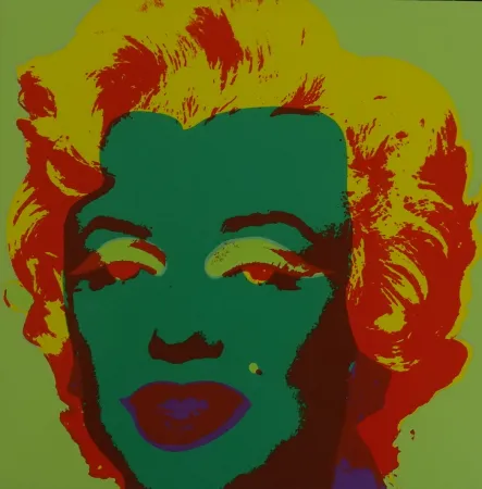 丝网印刷 Warhol - Marylin monroe