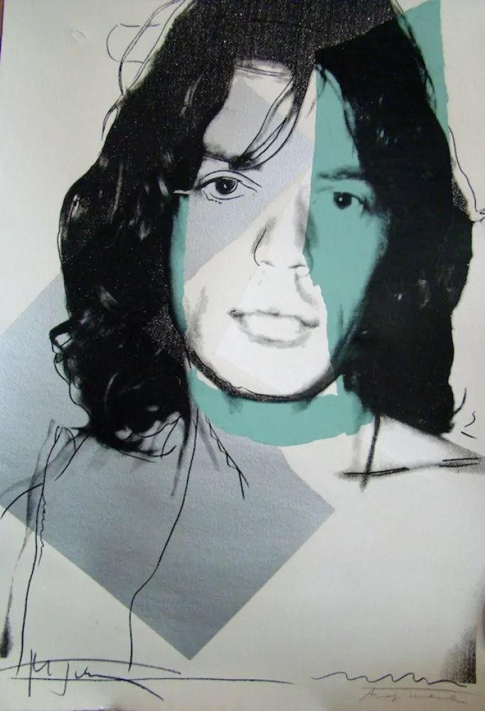 丝网印刷 Warhol - Mick Jagger 138 by Andy Warhol