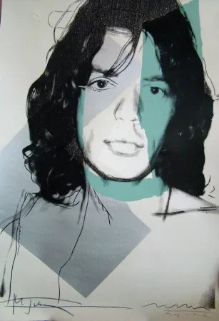 丝网印刷 Warhol - Mick Jagger 138 by Andy Warhol