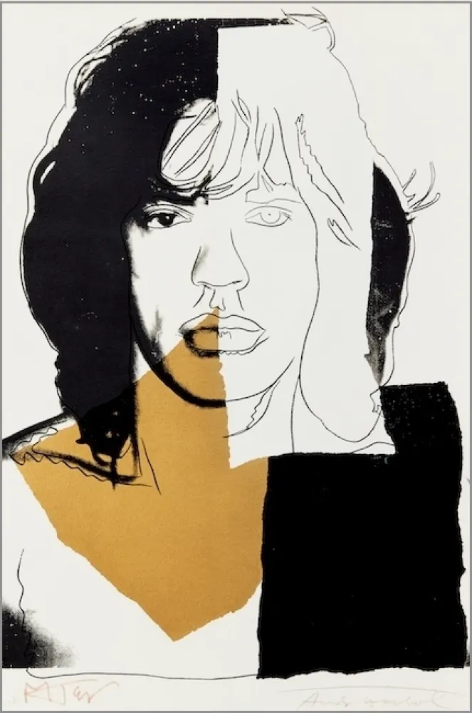丝网印刷 Warhol - Mick Jagger #146