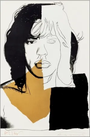 丝网印刷 Warhol - Mick Jagger #146