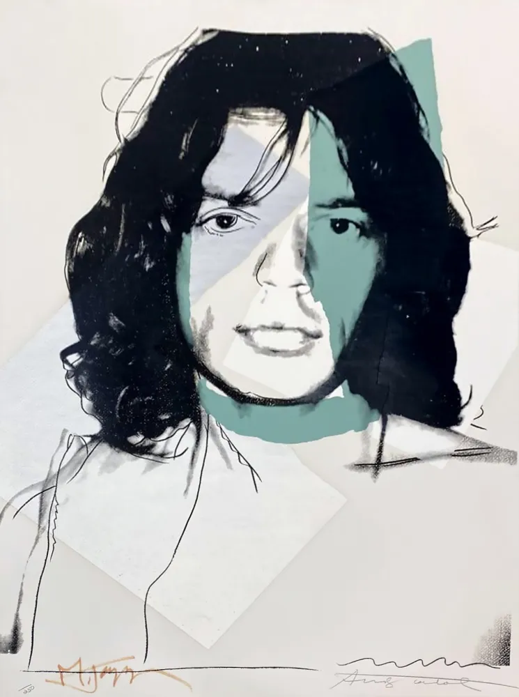丝网印刷 Warhol - Mick Jagger (FS II.138)