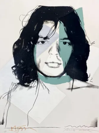 丝网印刷 Warhol - Mick Jagger (FS II.138)