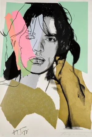 丝网印刷 Warhol - Mick Jagger (FS II.140)