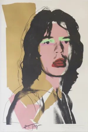 丝网印刷 Warhol - Mick Jagger (FS II.143) 