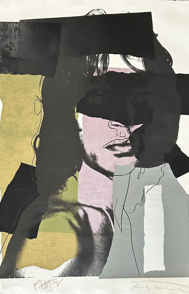 丝网印刷 Warhol - Mick Jagger (FS II.145)