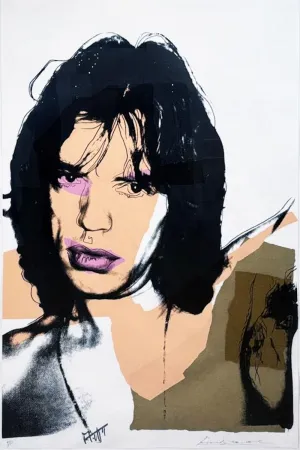 丝网印刷 Warhol - Mick Jagger, II.141