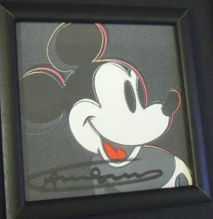 胶版印刷 Warhol - Mickey Mouse