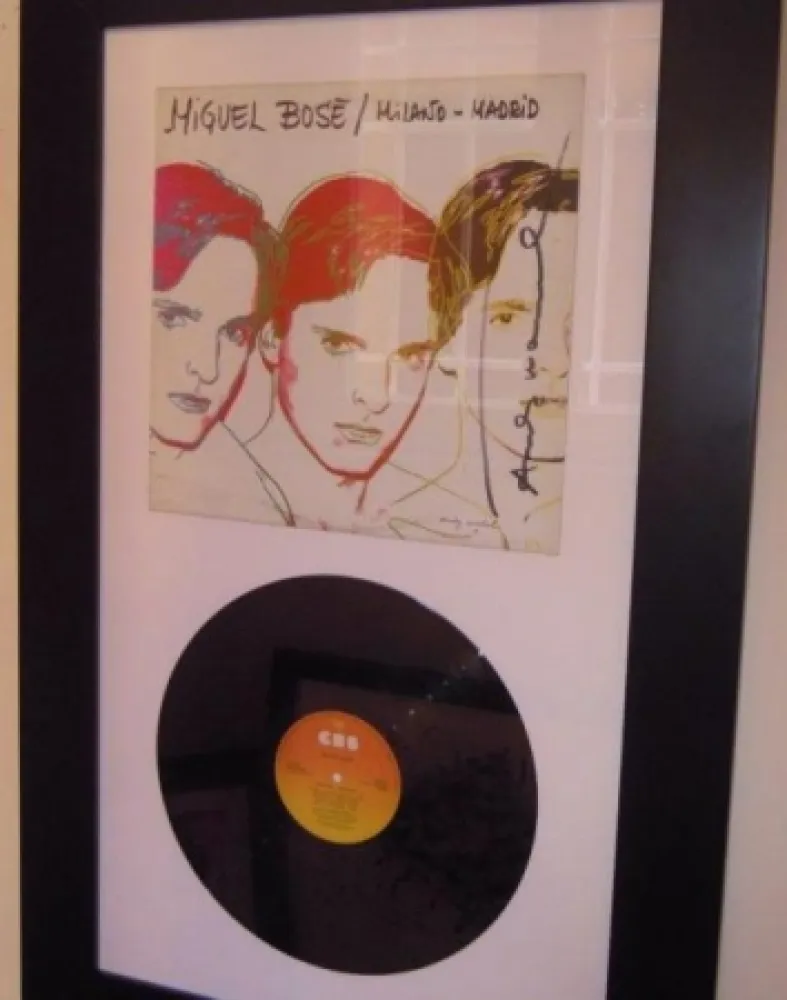 复数作品 Warhol - Miguel Bosè. Milano/Madrid