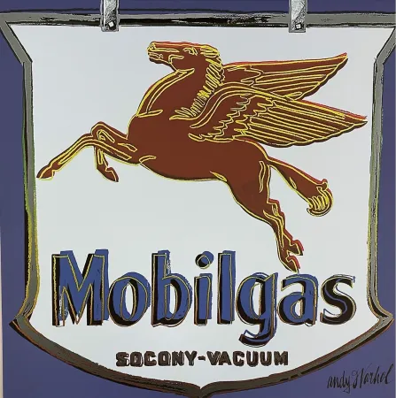 胶版印刷 Warhol - Mobilgas