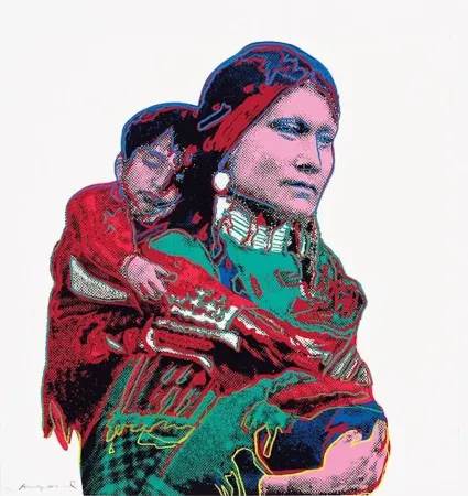 丝网印刷 Warhol - Mother and Child (FS II.383)