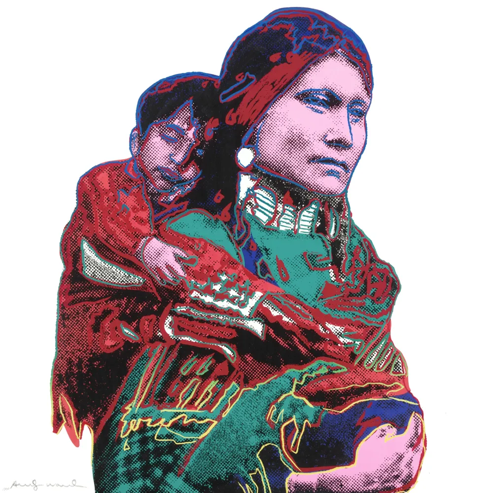 丝网印刷 Warhol - Mother and Child (FS II.383)