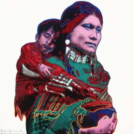 丝网印刷 Warhol - Mother and Child (FS II.383)