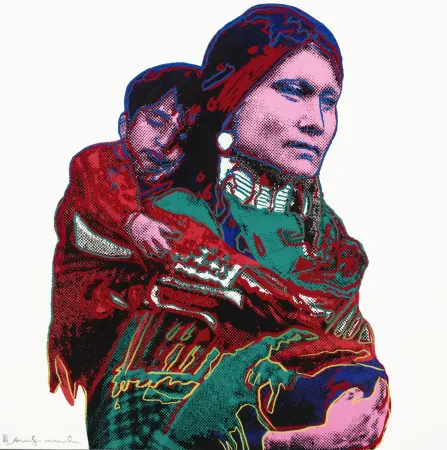 丝网印刷 Warhol - Mother and Child (FS II.383)