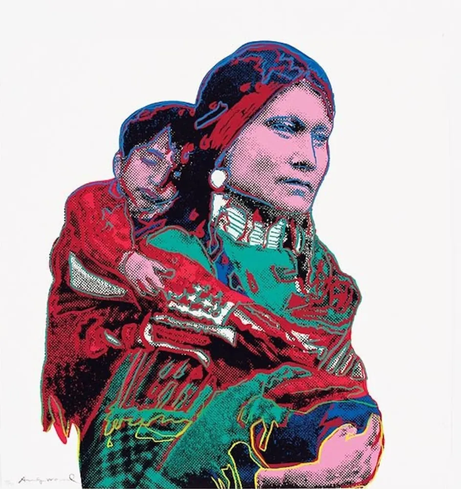 丝网印刷 Warhol - Mother and Child (FS II.383)