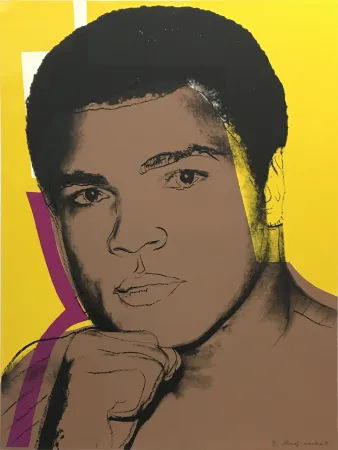 丝网印刷 Warhol - Muhammad Ali: Full Face, II.182