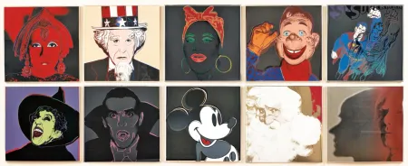 丝网印刷 Warhol - Myths Complete Portfolio