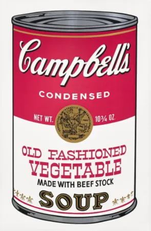 丝网印刷 Warhol - Old Fashioned Vegetable from Campbell's Soup II (F.&S.54)