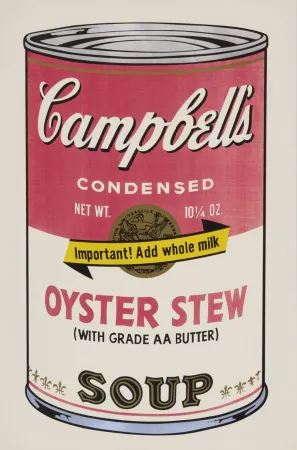 丝网印刷 Warhol - Oyster Stew (from Campbell's Soup II)