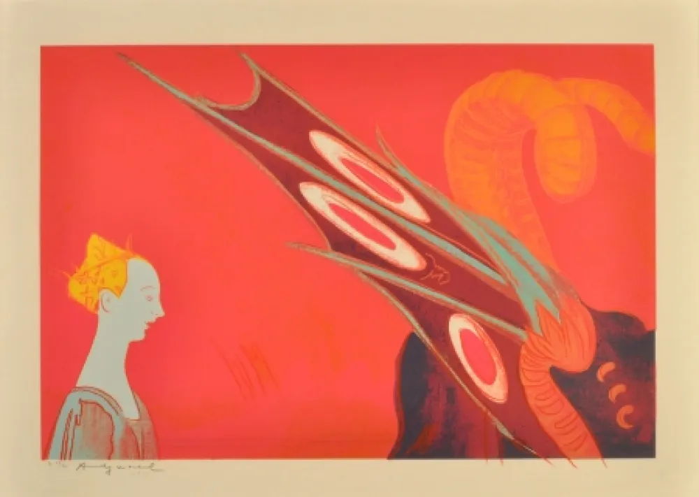 丝网印刷 Warhol - Paolo Uccello (St. George and the Dragon)
