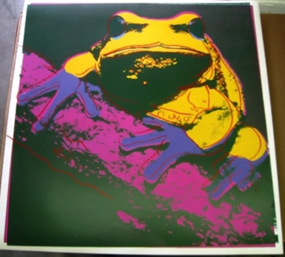 丝网印刷 Warhol - Pine Barrens Tree Frog 294 by Andy Warhol
