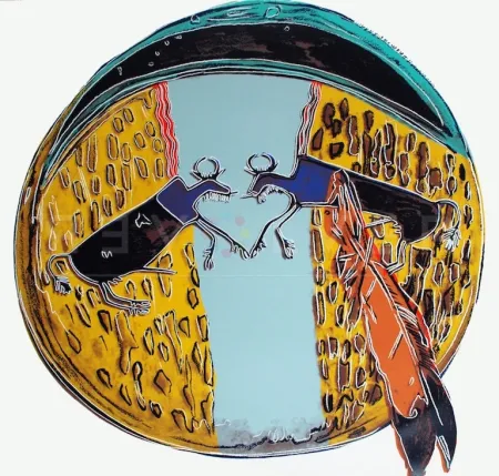 丝网印刷 Warhol - Plains Indian Shield (FS II.383)