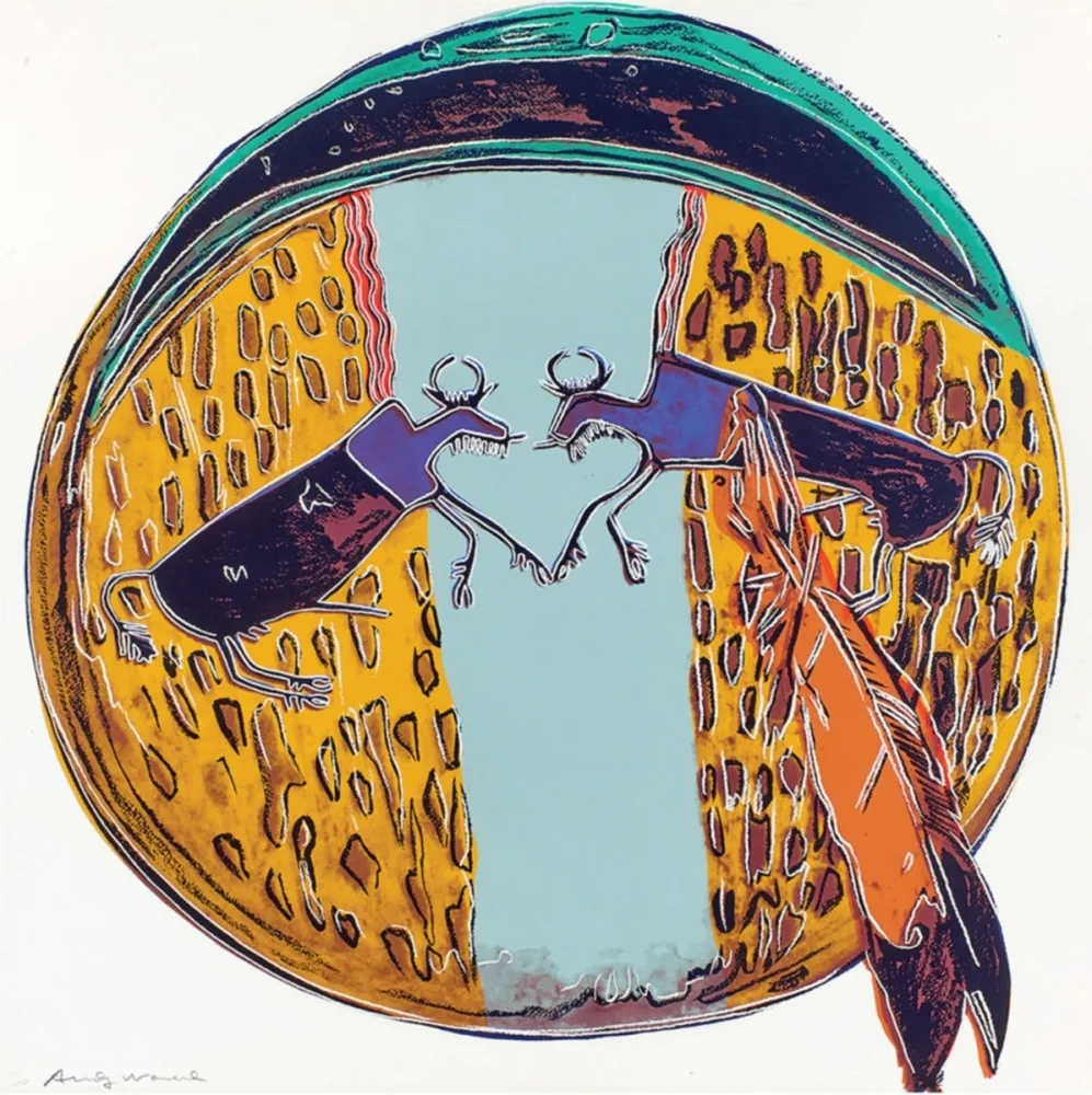 丝网印刷 Warhol - Plains Indian Shield (FS II.383)