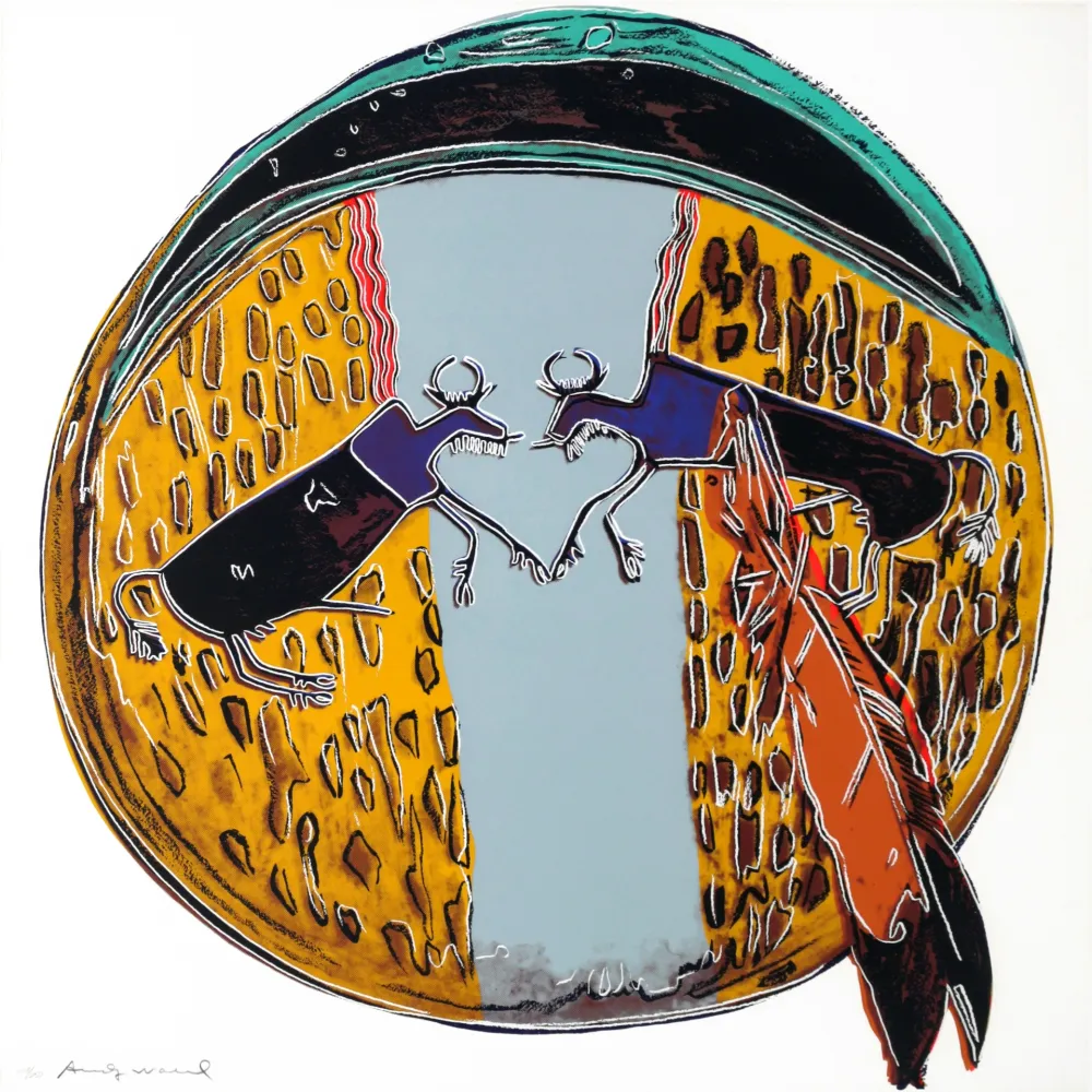 丝网印刷 Warhol - Plains Indian Shield (FS II.383)