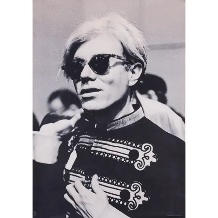 海报 Warhol - Portrait d'Andy Warhol en costume d'officier 