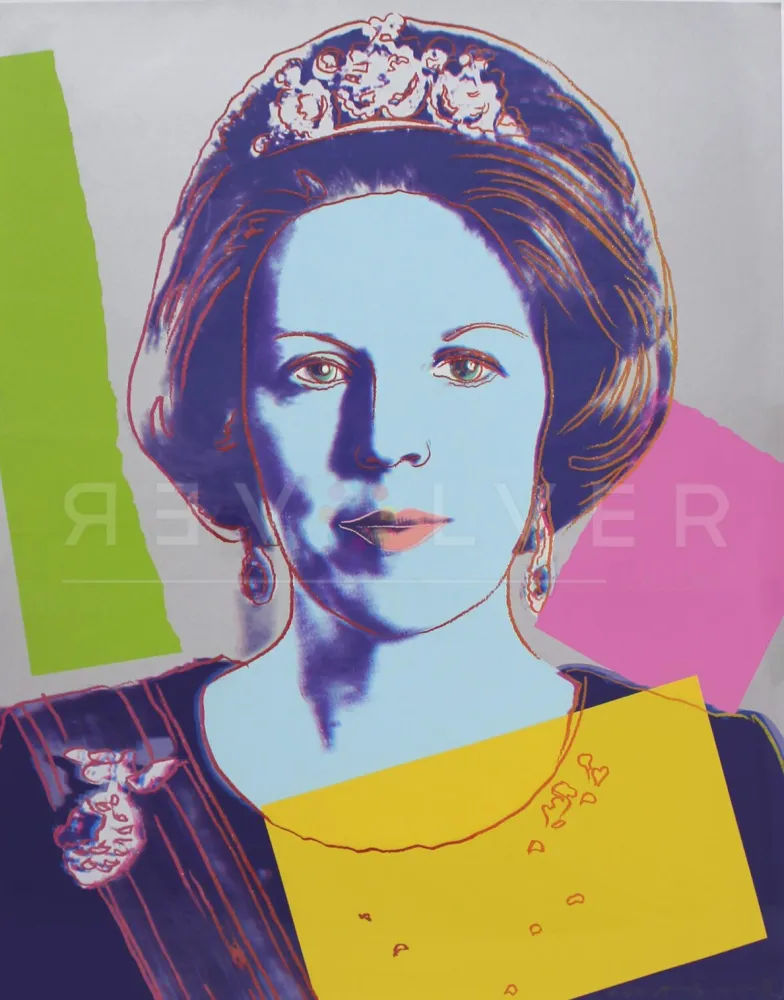 丝网印刷 Warhol - Queen Beatrix of the Netherlands (FS II.340)