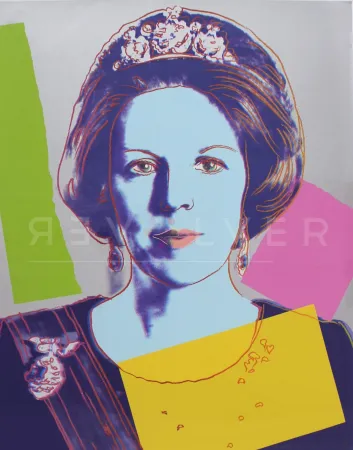 丝网印刷 Warhol - Queen Beatrix of the Netherlands (FS II.340)