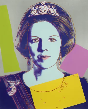 丝网印刷 Warhol - Queen Beatrix (Royal Edition) (FS II.340A)