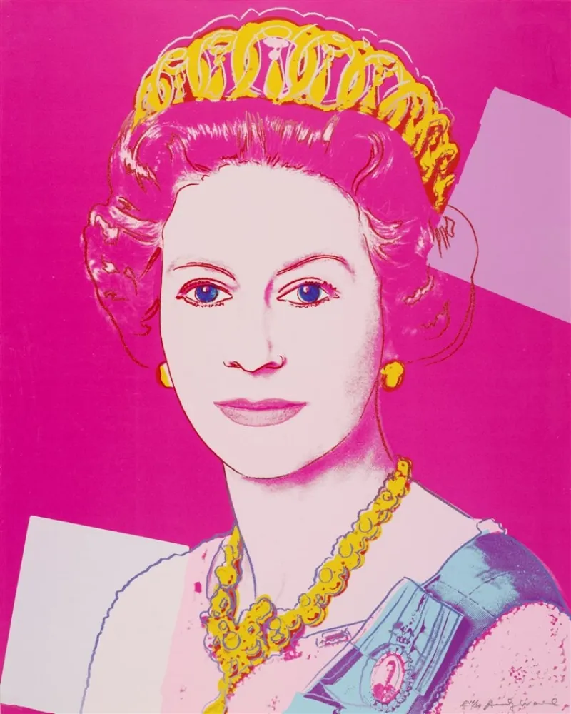 丝网印刷 Warhol - Queen Elizabeth II of the United Kingdom 336